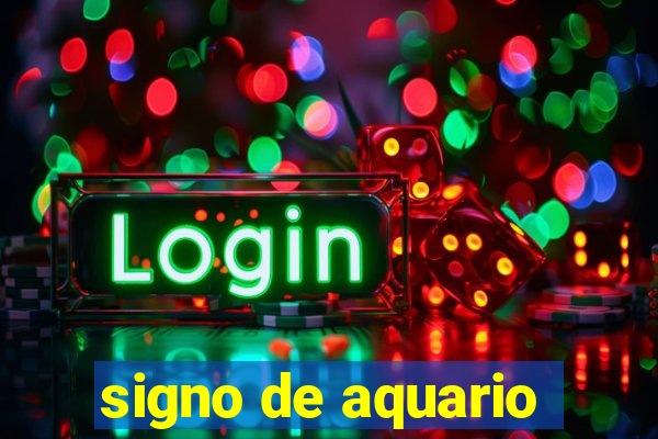 signo de aquario