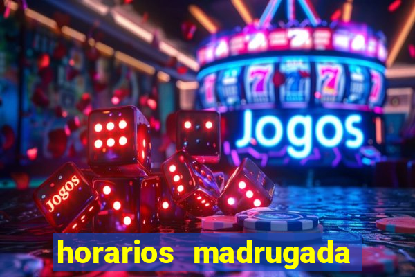 horarios madrugada fortune tiger