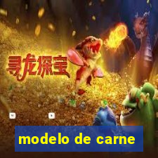 modelo de carne