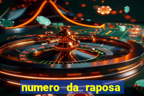 numero da raposa jogo do bicho