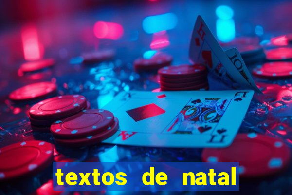 textos de natal para imprimir