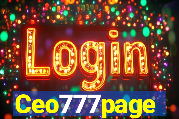 Ceo777page